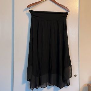 Apt. 9 Black 100% polyester skirt. Size M.